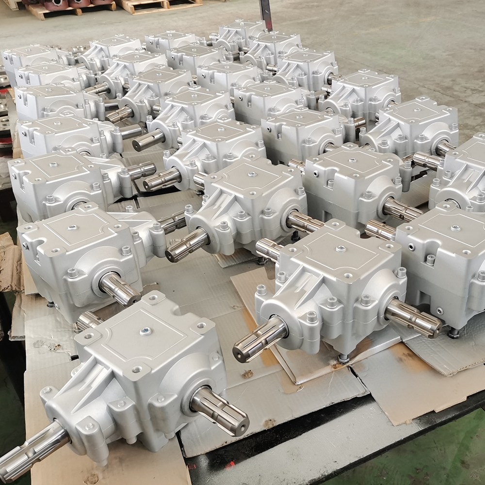 ND BA114 Aluminum Bevel Gear Transmission Box for Agricultural Baler Machinery