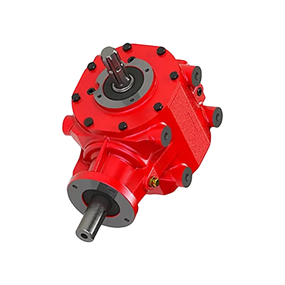 ND B315 Cast Iron Helical Gearbox with 90 Degree Vertical Installation for Agri Power Transmission