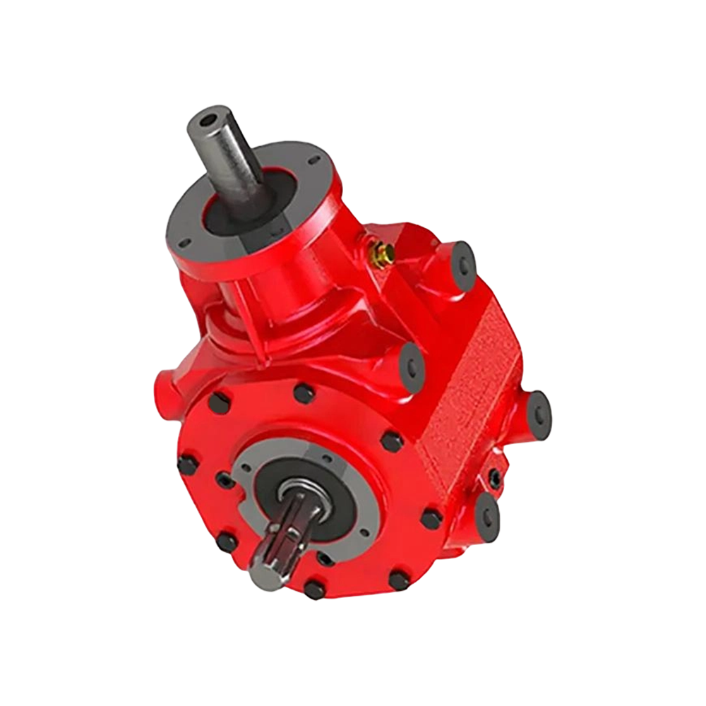 ND B315 Cast Iron Helical Gearbox with 90 Degree Vertical Installation for Agri Power Transmission
