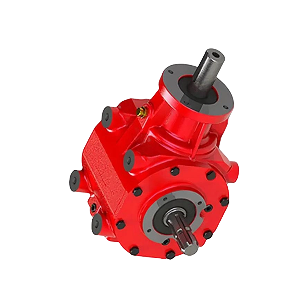 ND B315 Cast Iron Helical Gearbox with 90 Degree Vertical Installation for Agri Power Transmission