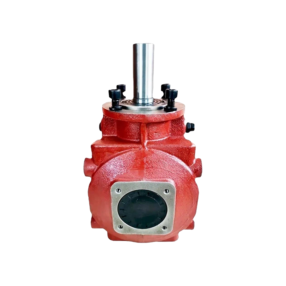 ND B198 Vertical Cast Iron PTO Gear Reducer for Wood Chipper Shredder Equipment