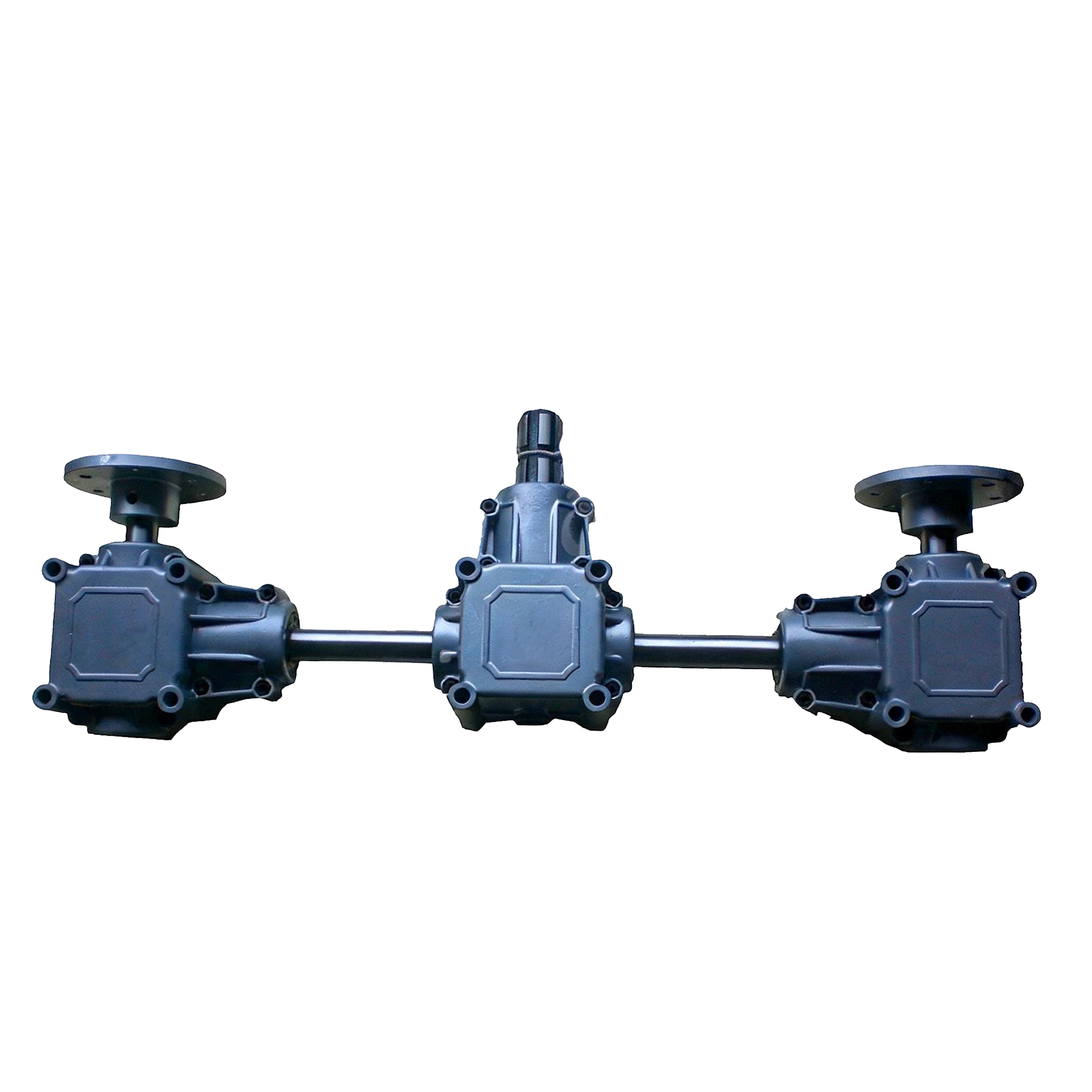 ND C3-9090 Triple Bevel Gearbox Aluminum Housing for Fertilizer Spreader