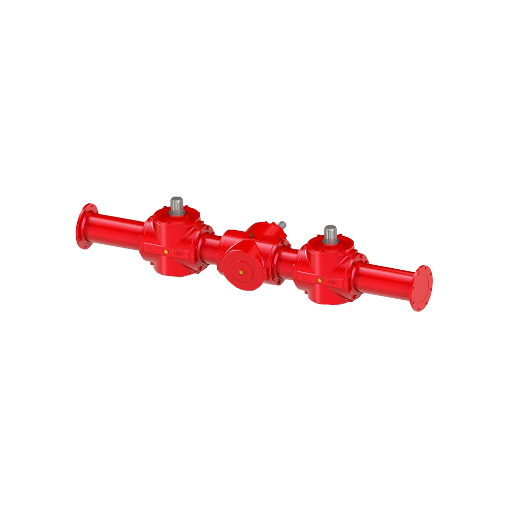 ND C69 Triple Unit Cast Iron Bevel Gearbox for Manure Spreader